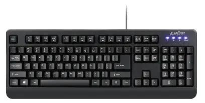 Klávesnice PERIBOARD-517, IP65 / Black / USB / DE
