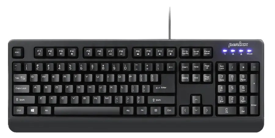 Klávesnice PERIBOARD-517, IP65 / Black / USB / DE