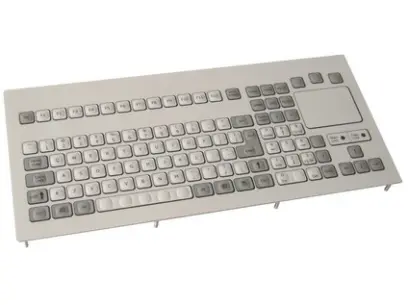 Klávesnice KBSP106F membránová s touchpadem, panel, IP65