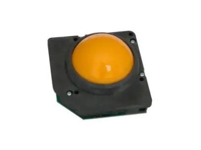 Trackballový modul GK75-1602, yellow ball, 75mm, USB