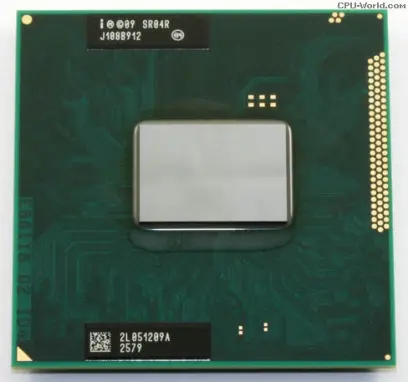 CPU Intel® Core™ i3-2310M Processor(3M Cache, 2.10 GHz) SR04R