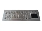 Klávesnice K-TEK-A392TP-KP kovová s touchpadem, panel, IP65