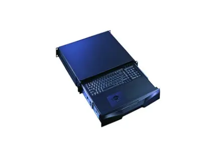 Austin Hughes RK-2b_EU, 1U Short Depth, Keyboard Dr+trackbal