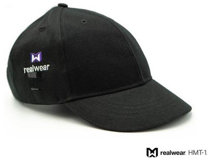 Realwear Ball Cap - Standard black, 171034